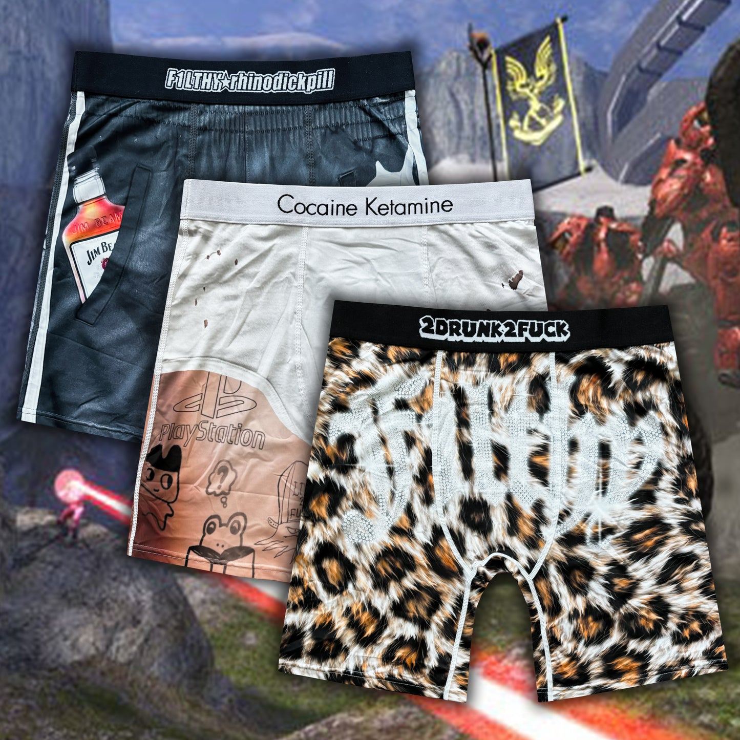 F1lthy underwear (3-pack)