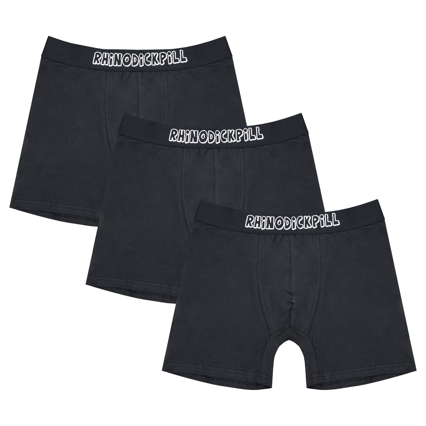 black underwear (3-pack)